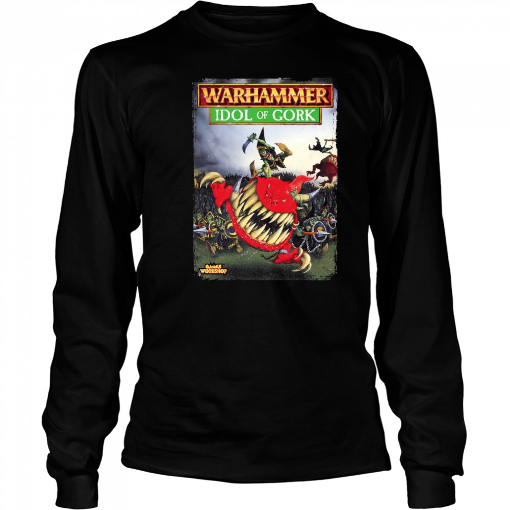 Warhammer Fantasy Battle 5th Edition Idol Of Gork T-Shirt Long Sleeved