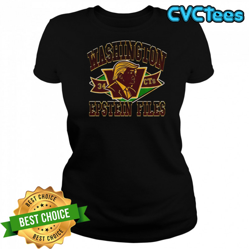 Washington Epstein Files Commanders 34 CTs shirt Women's T-shirt