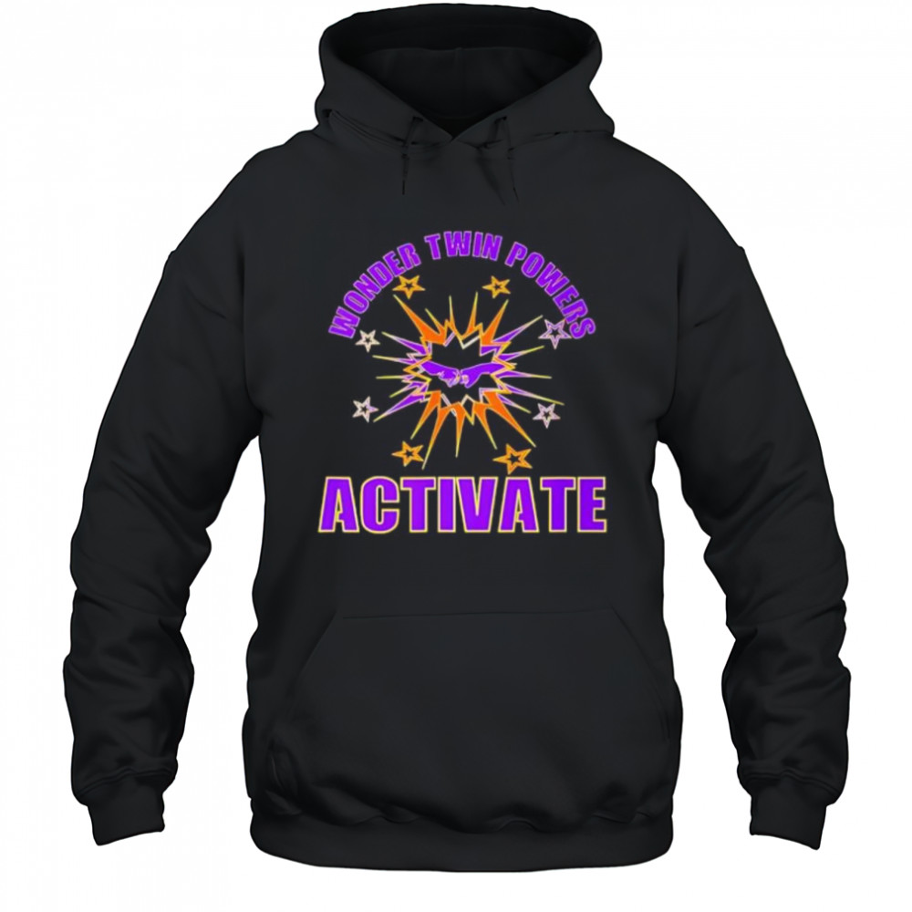 Wonder Twin Powers Activate shirt Hoodie