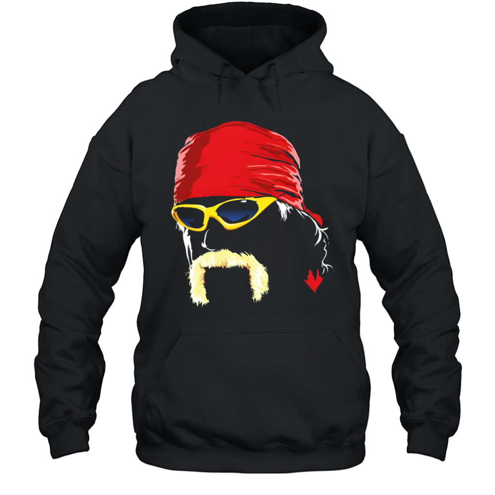 Wwe Hulk Hogan face illustration poster shirt Hoodie