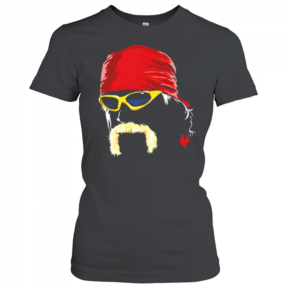 Wwe Hulk Hogan face illustration poster shirt Women's T-shirt