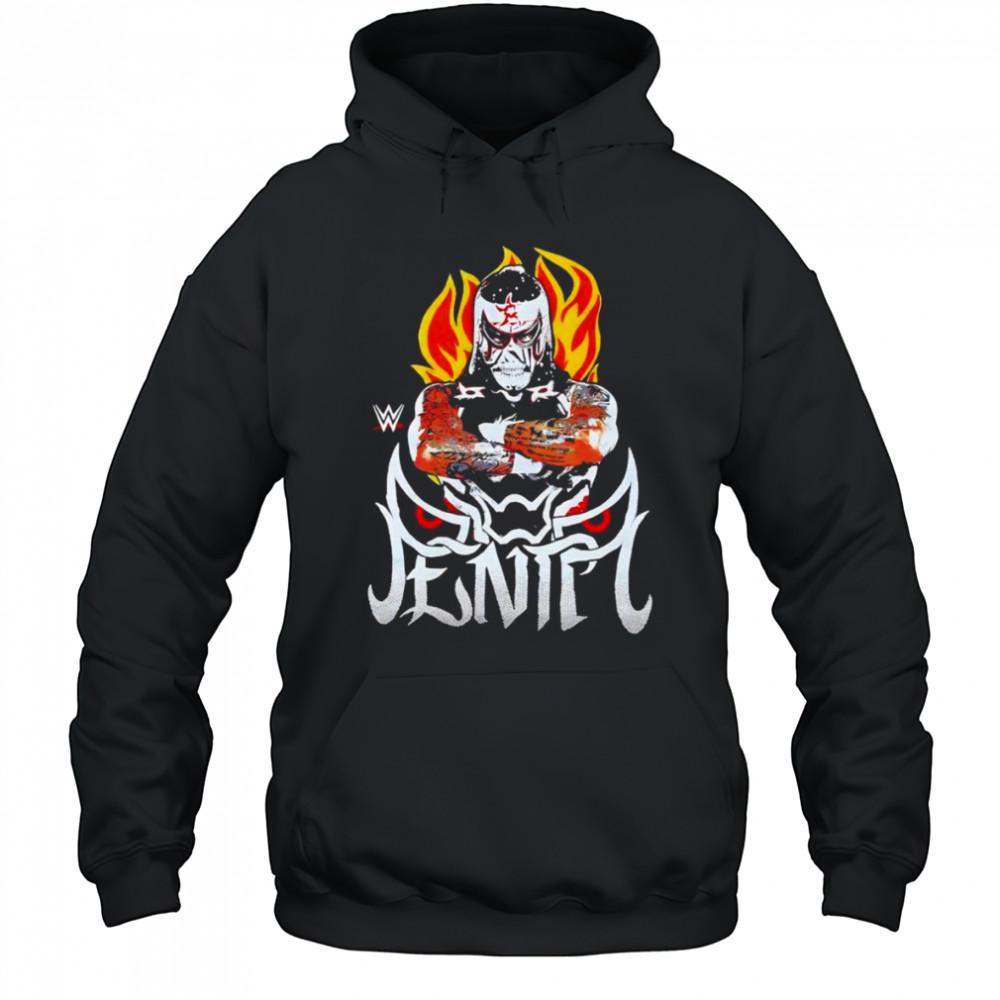 WWE Pénta flames shirt Hoodie