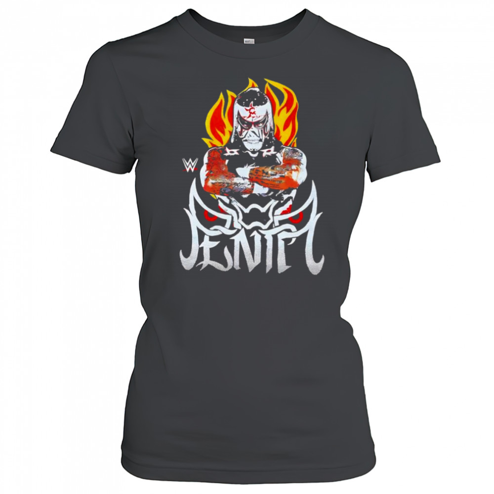 WWE Pénta flames shirt Women's T-shirt