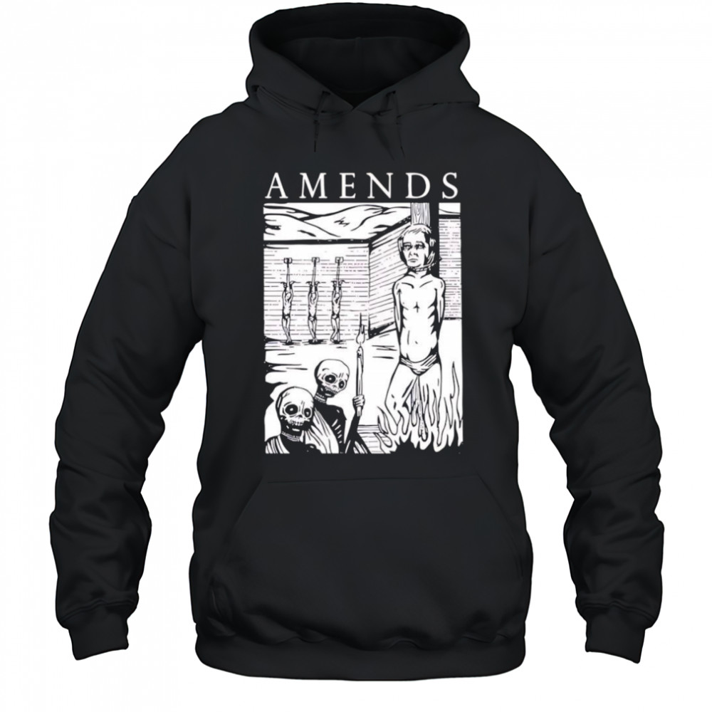 Amends Burning Man shirt Hoodie