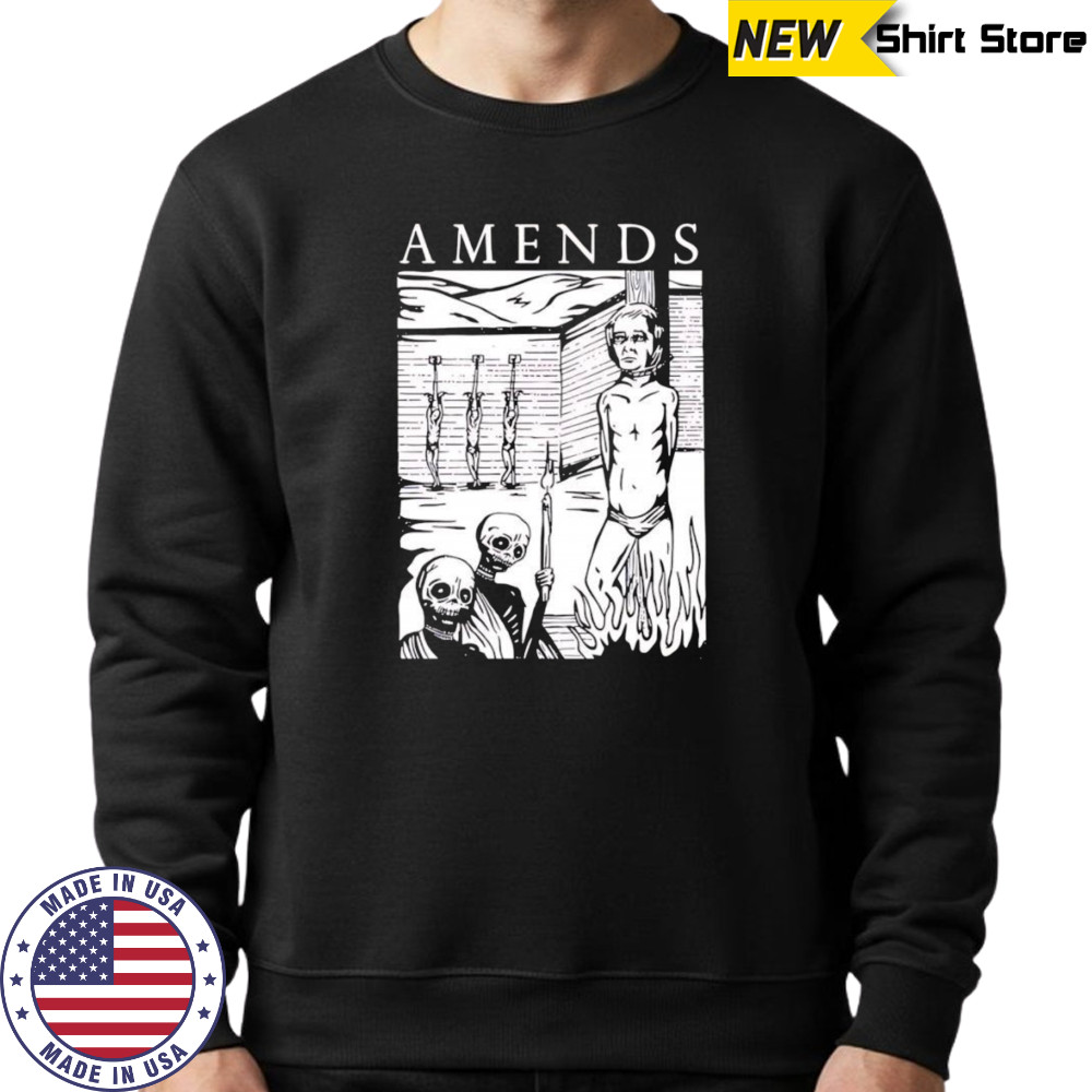 Amends Burning Man shirt Hoodie