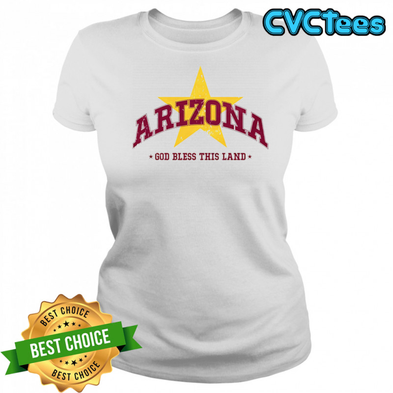 Arizona God bless this land shirt Women's T-shirt