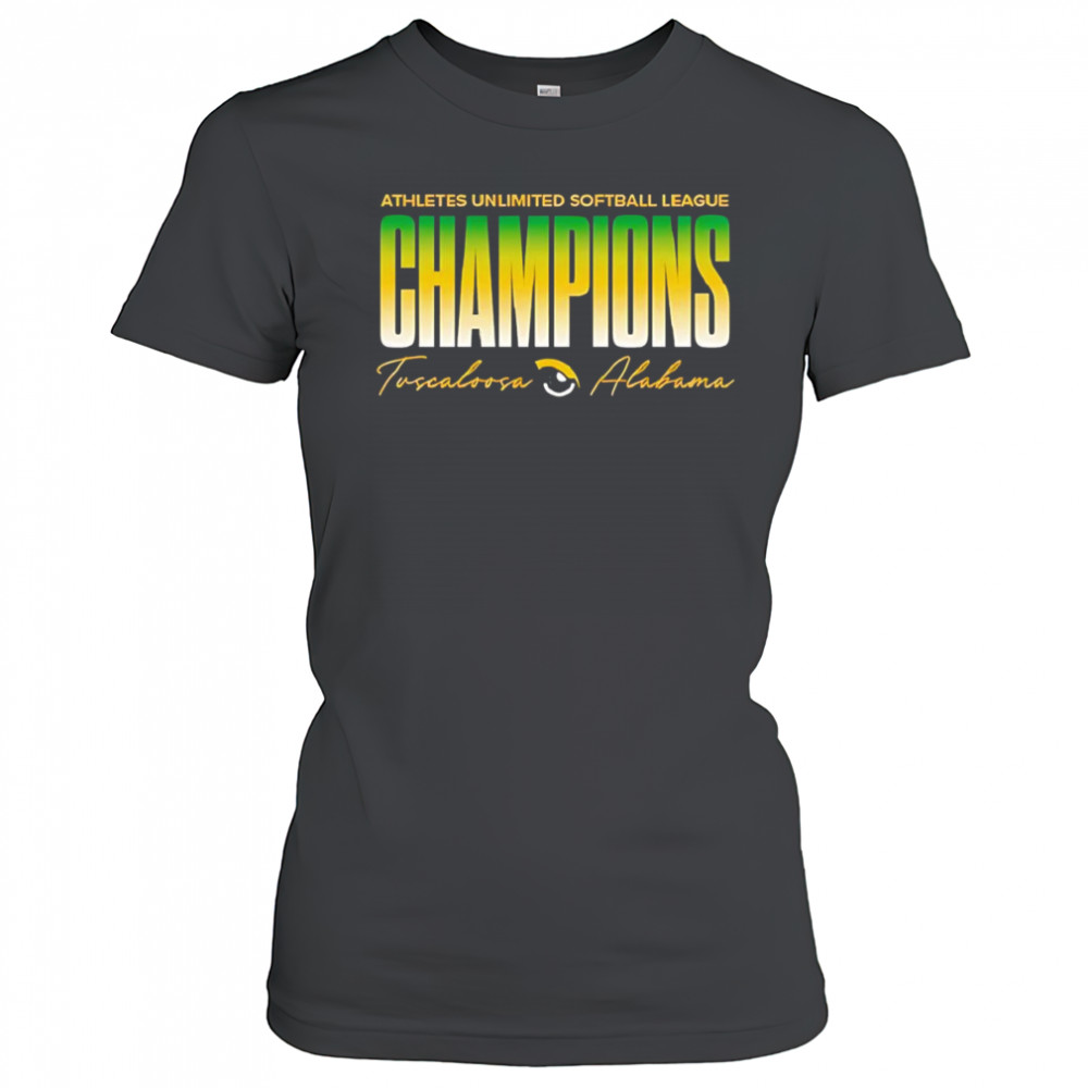 Athletes Unlimited Softball League Champions Tuccalooca Alabama shirt Women's T-shirt