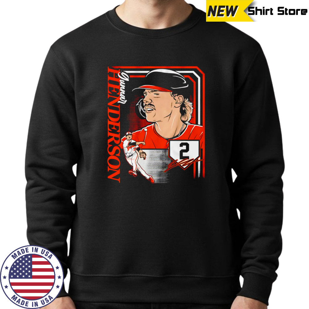 Baltimore Orioles Gunnar Henderson Collage Frame shirt Hoodie