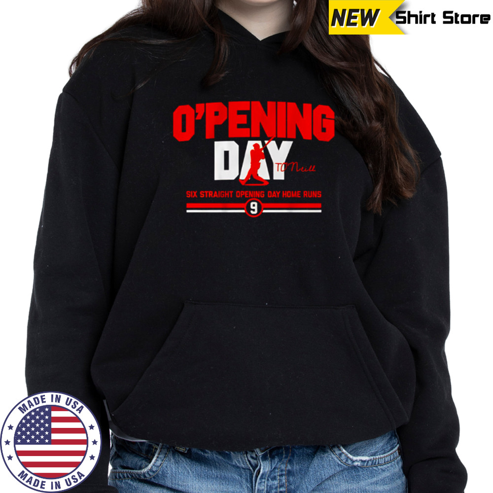 Baltimore Orioles Tyler O’Neill Opening Day six straight opening day home runs shirt Sweatshirt
