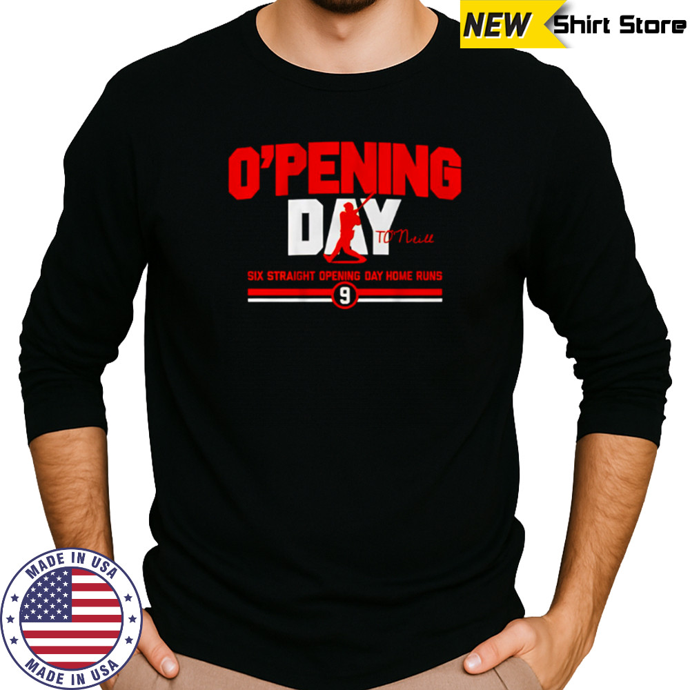 Baltimore Orioles Tyler O’Neill Opening Day six straight opening day home runs shirt Long Sleeved