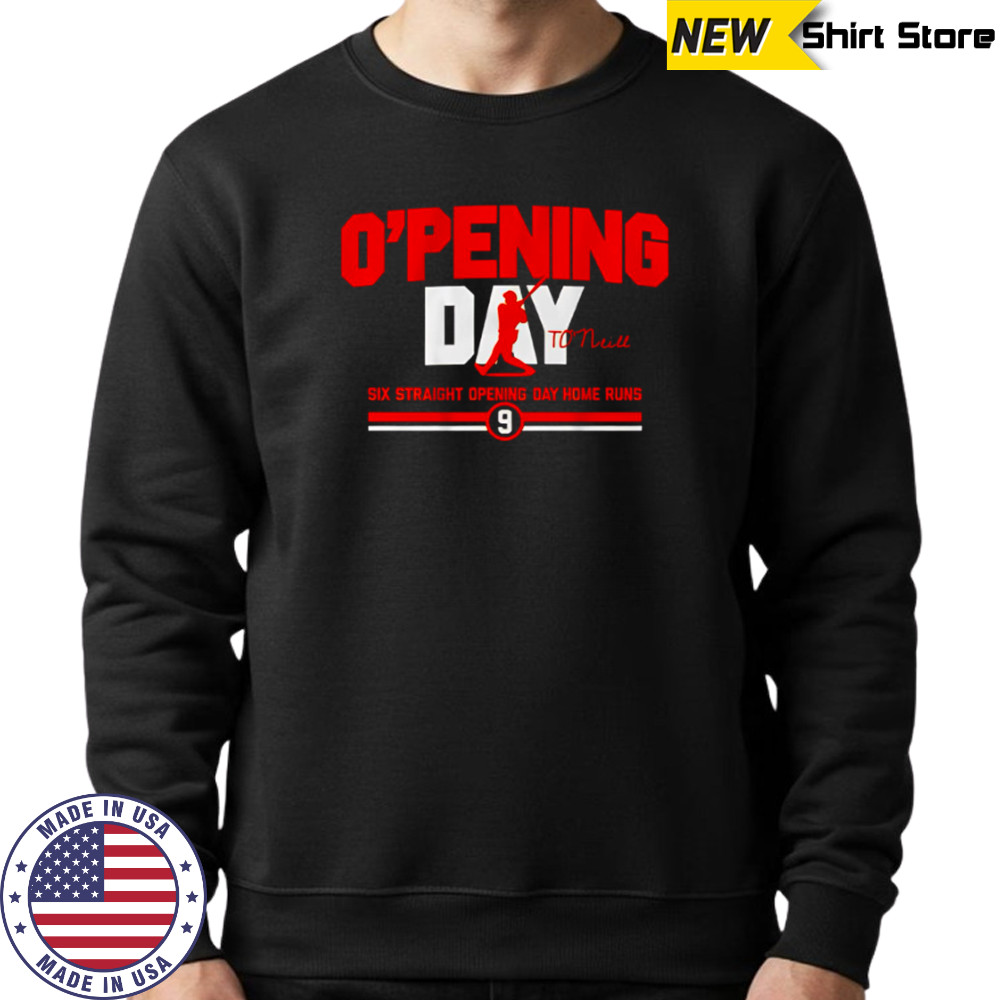 Baltimore Orioles Tyler O’Neill Opening Day six straight opening day home runs shirt Hoodie