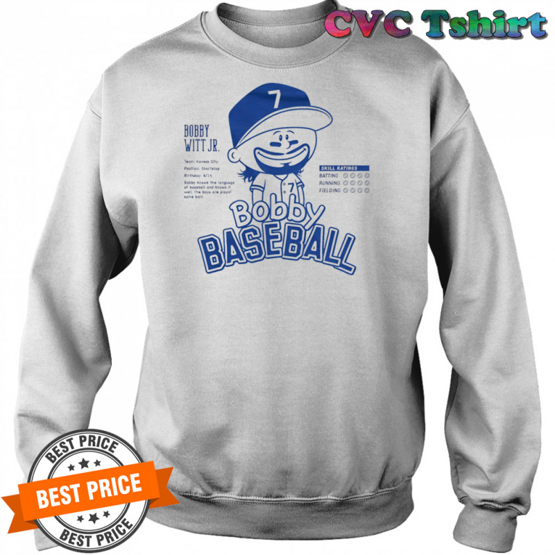 Bobby Witt Jr Bobby baseball shirt Sweatshirt