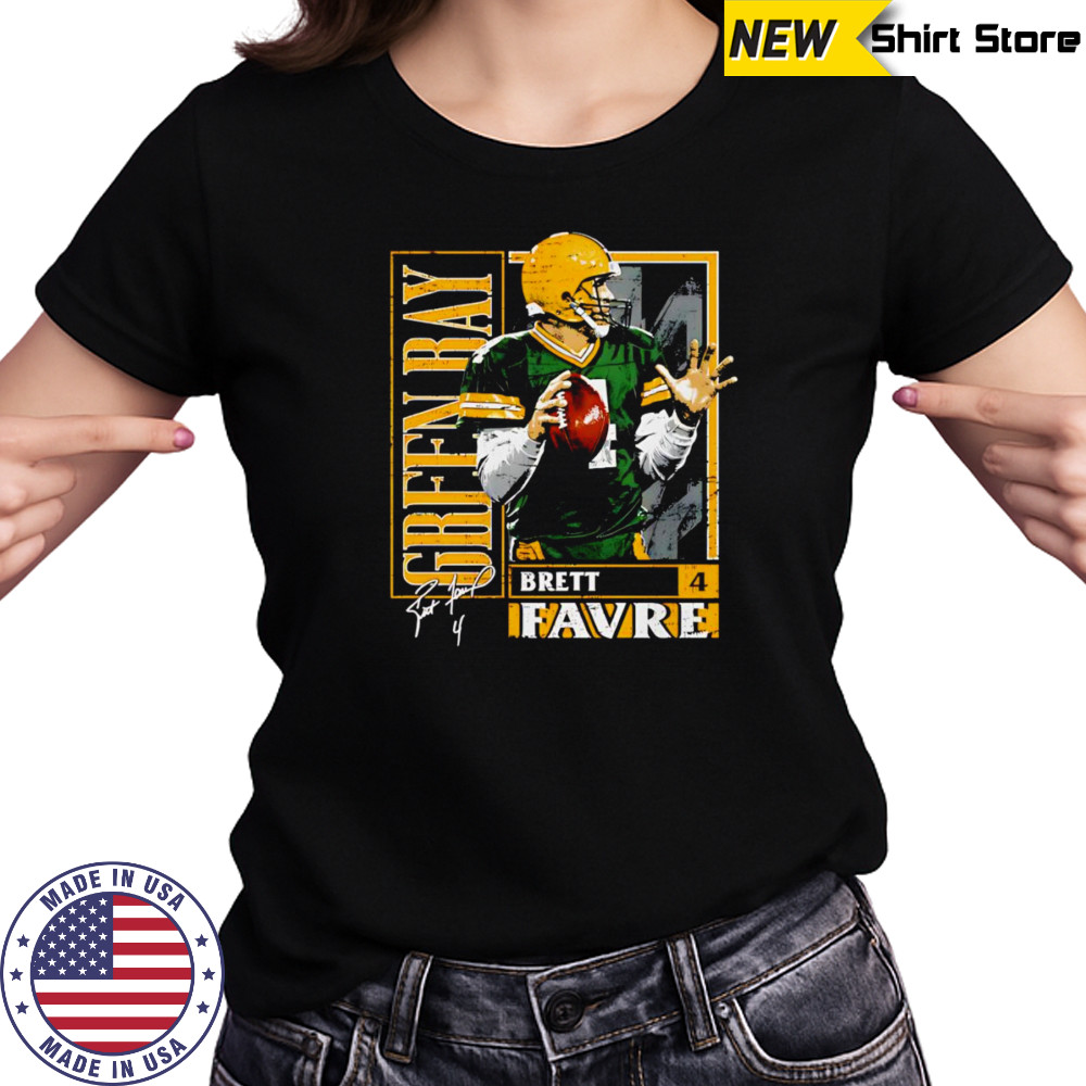 Brett Favre Green Bay card style shirt Women's T-shirt