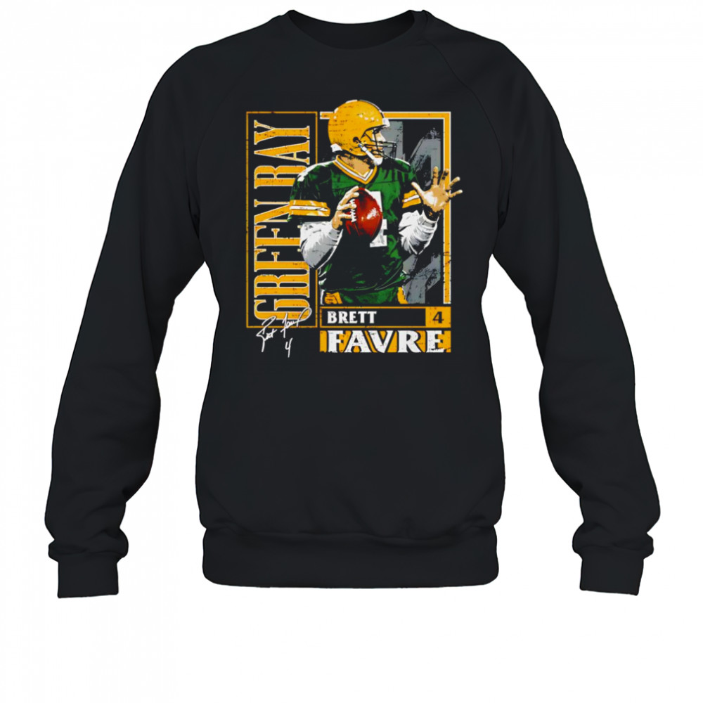 Brett Favre Green Bay card style shirt Sweatshirt