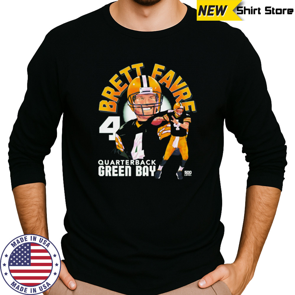 Brett Favre Green Bay name shirt Long Sleeved