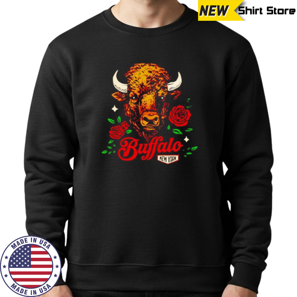 Buffalo New York Roses shirt Hoodie