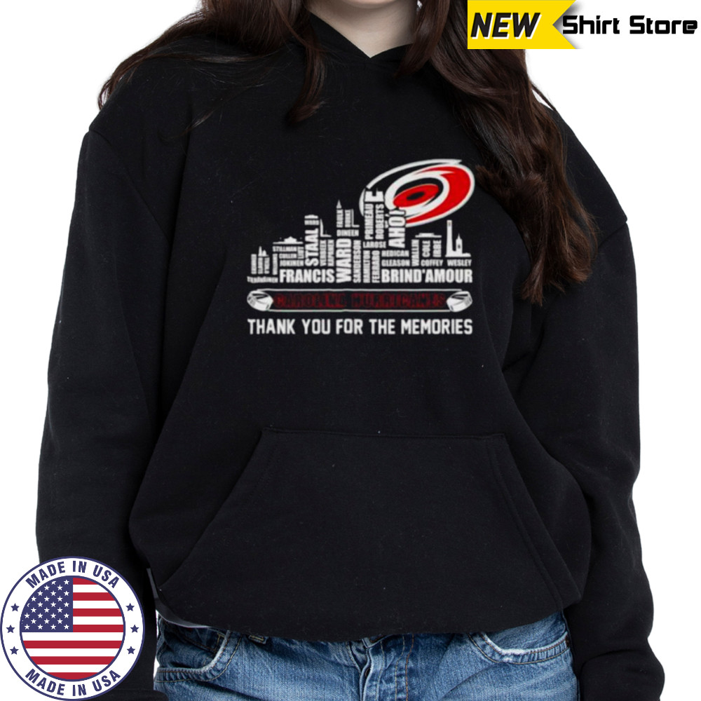 Carolina Hurricanes thank you for the memories shirt Sweatshirt