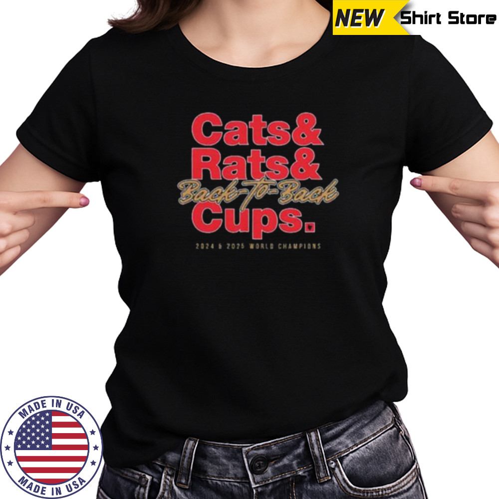 Cats & Rats & Back to Back Cups Florida Hockey Shirt Women's T-shirt