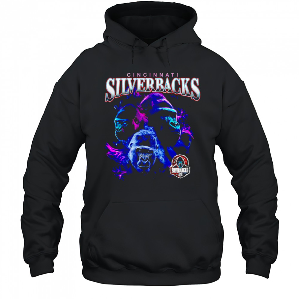 Cincinnati Silverbacks Hip Hop graphic shirt Hoodie