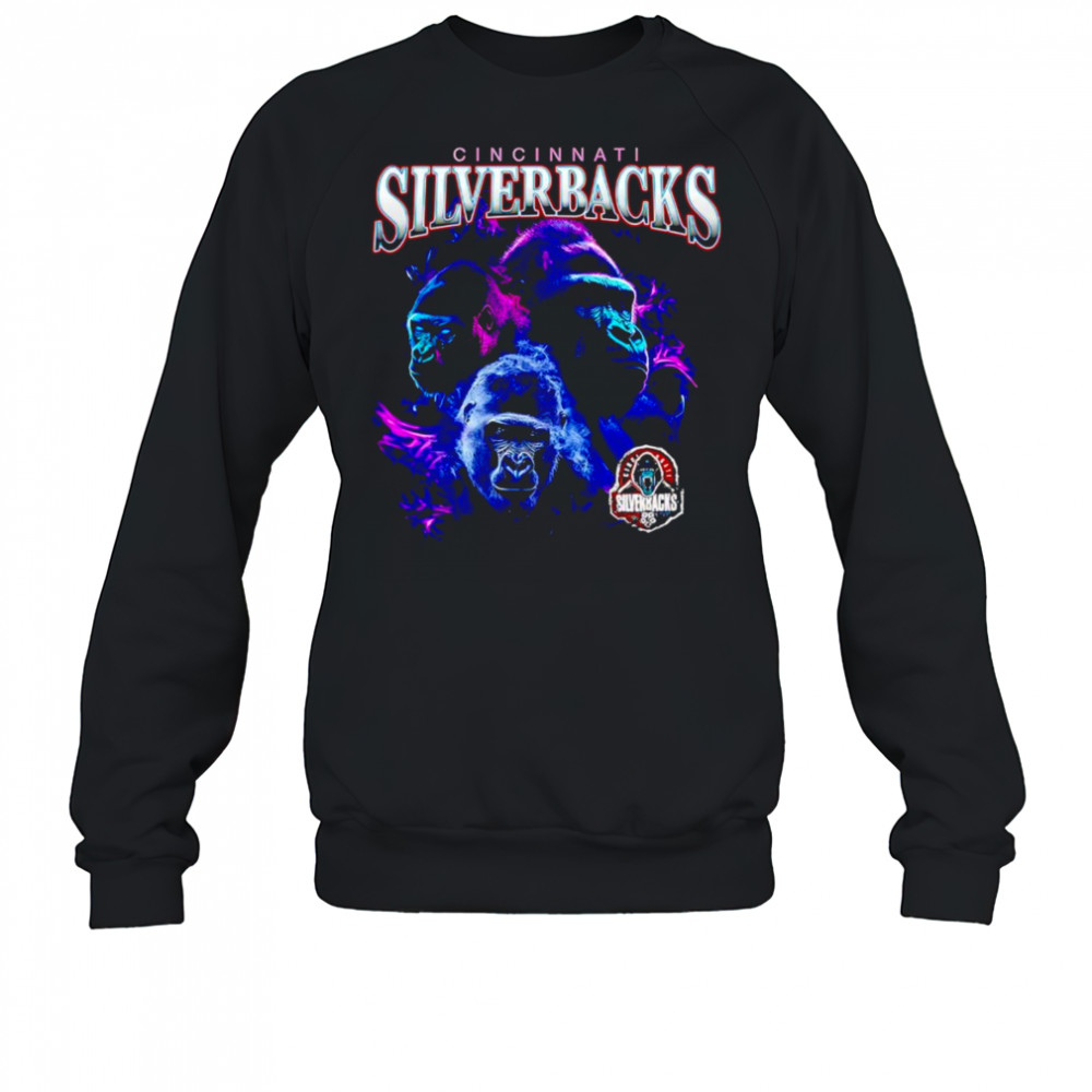 Cincinnati Silverbacks Hip Hop graphic shirt Sweatshirt