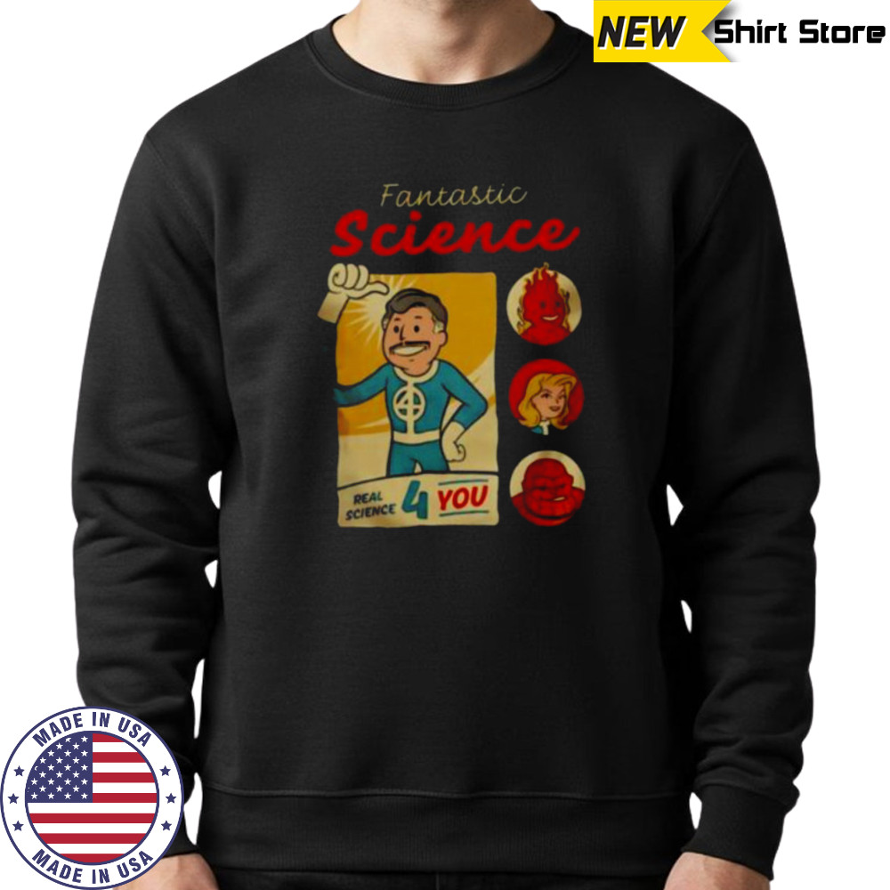 Fantastic 4 science shirt Hoodie