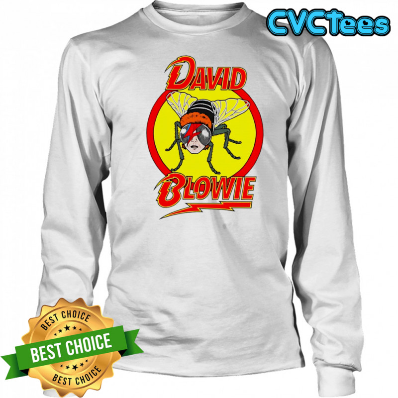 Fly David Blowie shirt Long Sleeved