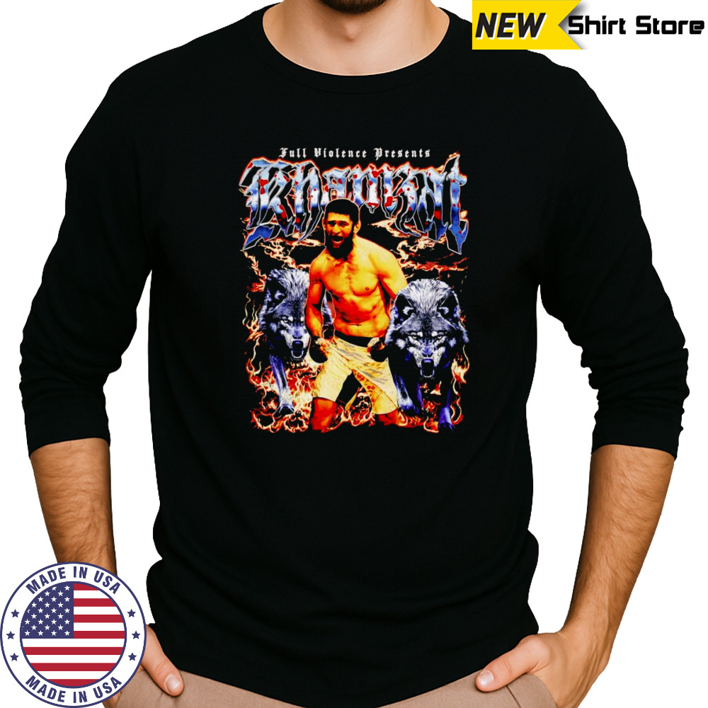 Full Violence x Khamzat retro shirt Long Sleeved