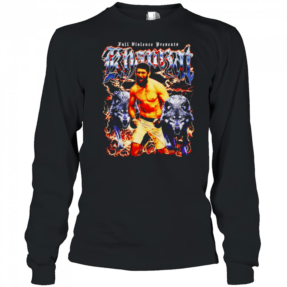 Full Violence x Khamzat retro shirt Long Sleeved