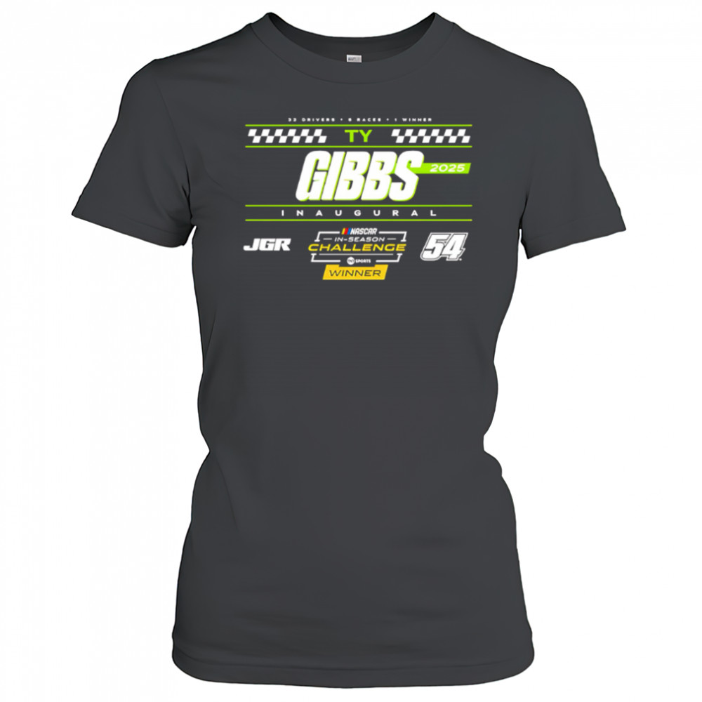 Gibbs 2025 NASCAR Cup Series In-Season Challenge Winner shirt Women's T-shirt