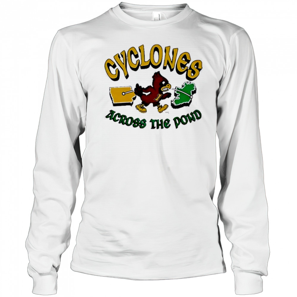 Isu Iowa state cyclones dublin Ireland game 2025 mascot shirt Long Sleeved