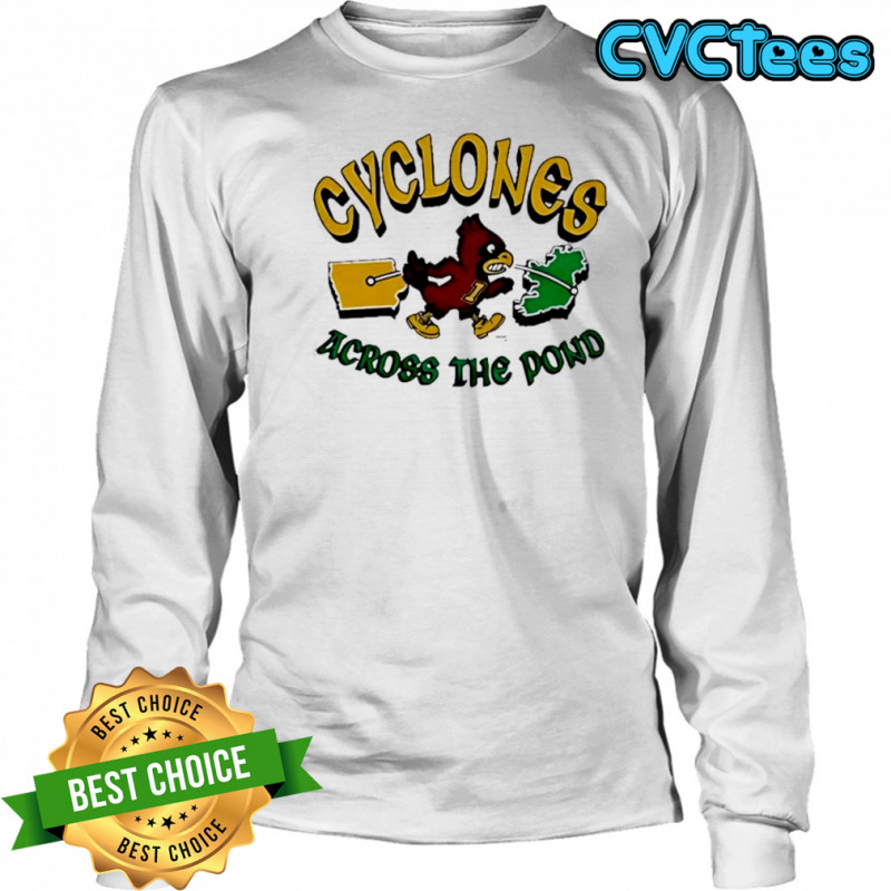 Isu Iowa state cyclones dublin Ireland game 2025 mascot shirt Long Sleeved