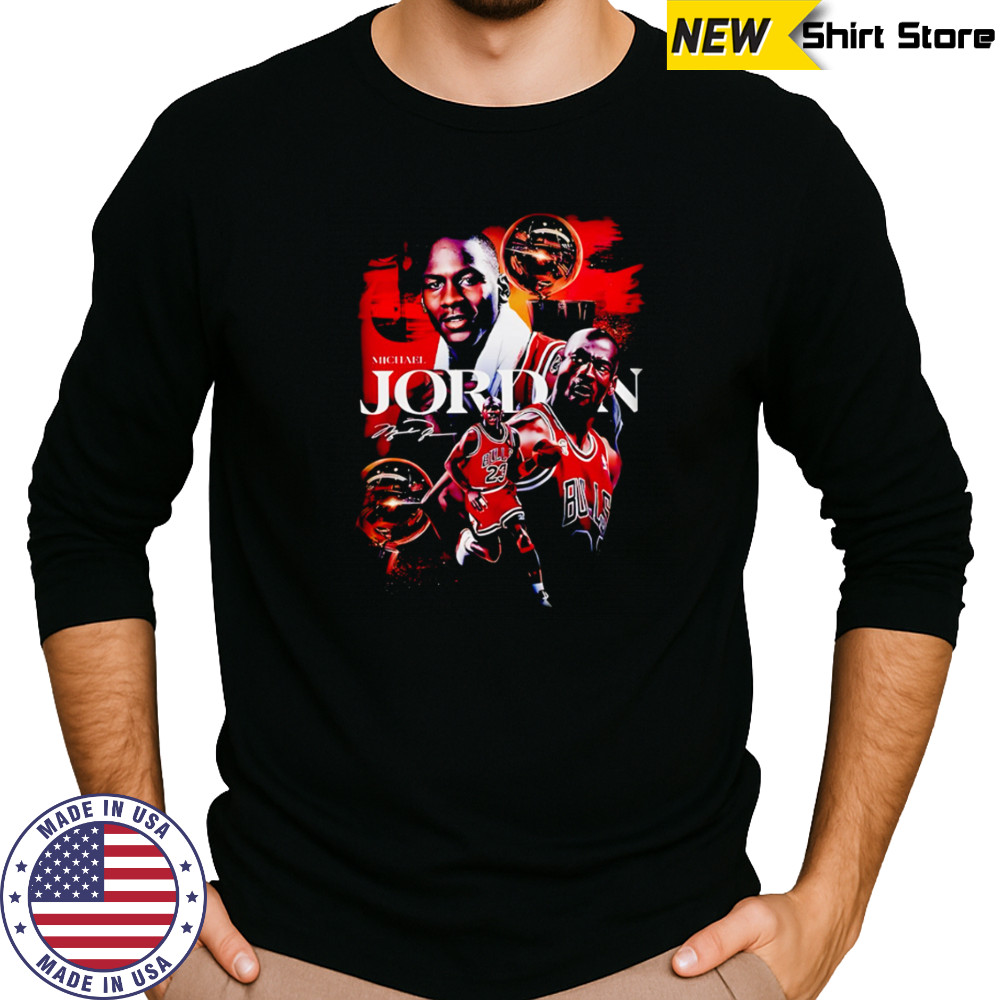 Limited edition chicago bulls michael Jordan 2025 shirt Long Sleeved