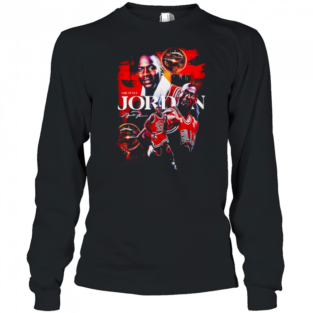 Limited edition chicago bulls michael Jordan 2025 shirt Long Sleeved
