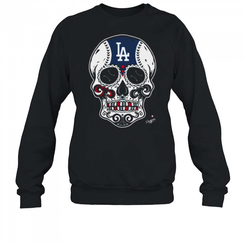 Los Angeles Dodgers Sugar Skull Shirt Sweatshirt