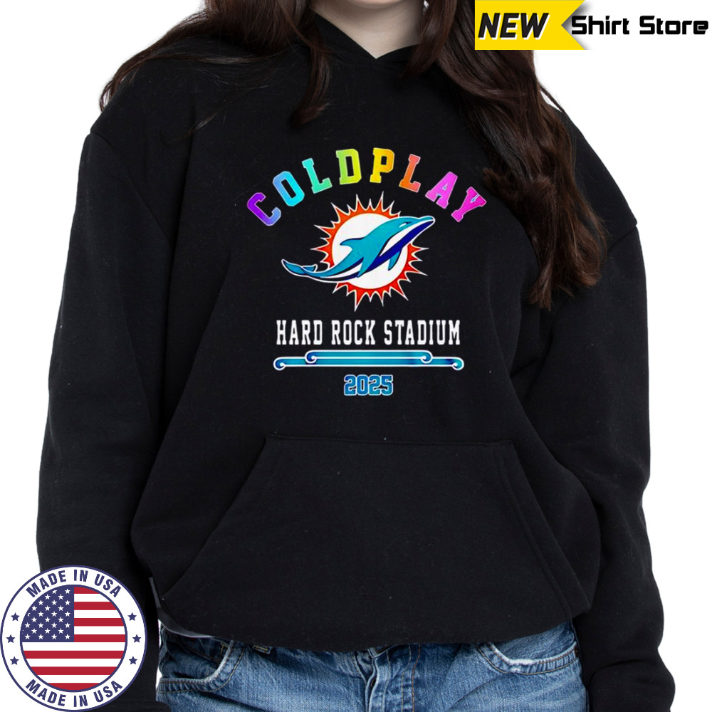Miami Dolphins X Coldplay Special Edition 2025 T-Shirt Sweatshirt