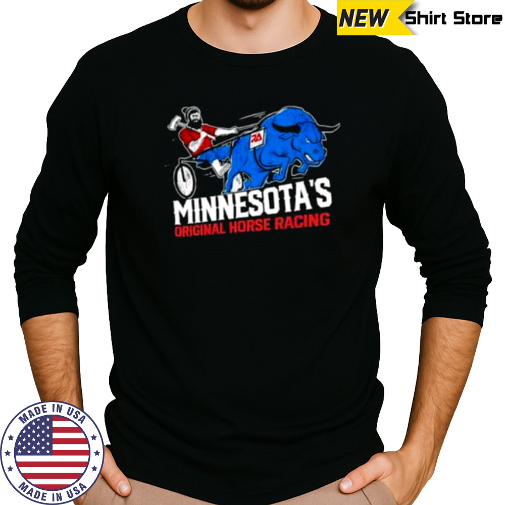 Minnesota’s original horse racing shirt Long Sleeved