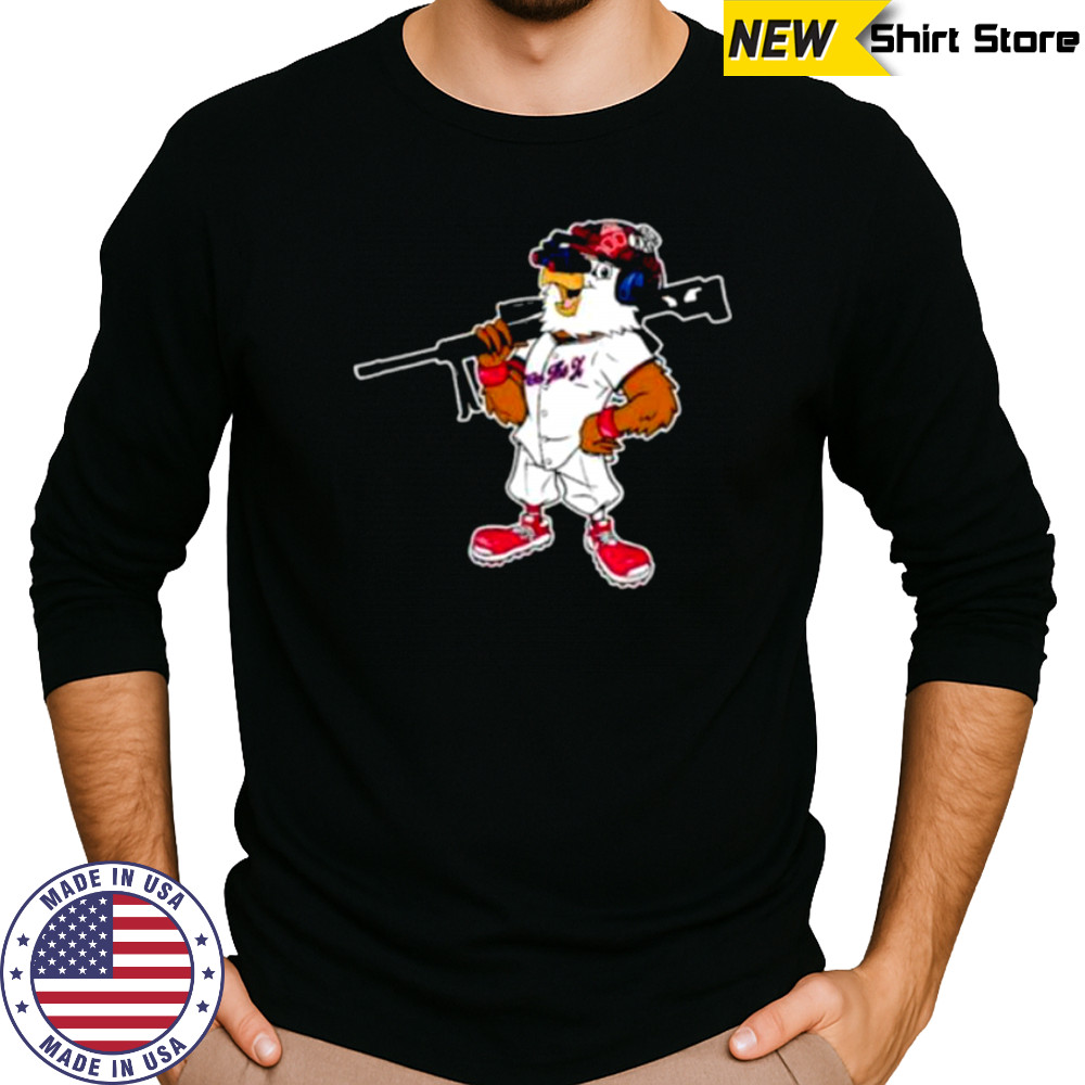 Otx Nation Washington Nationals Mascot T shirt Long Sleeved
