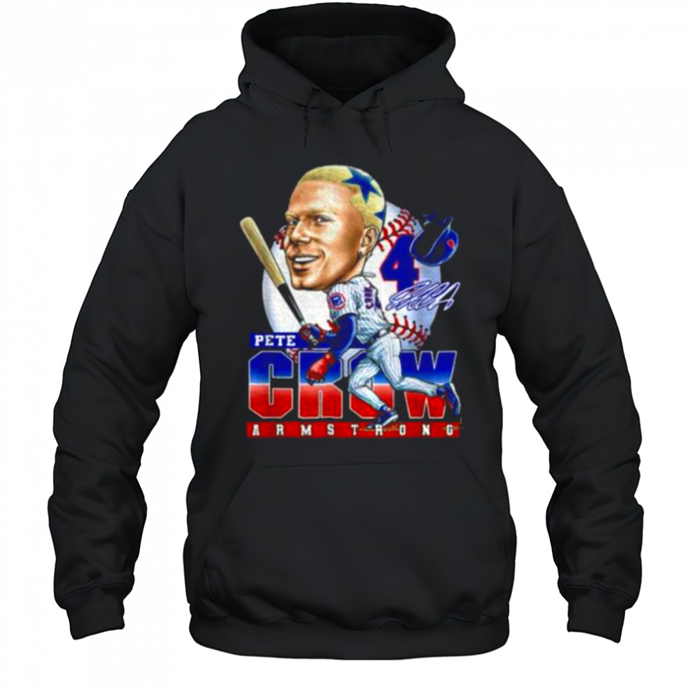 Pete Crow Armstrong Chicago Baseball cartoon big head MLB 2025 signature shirt Hoodie