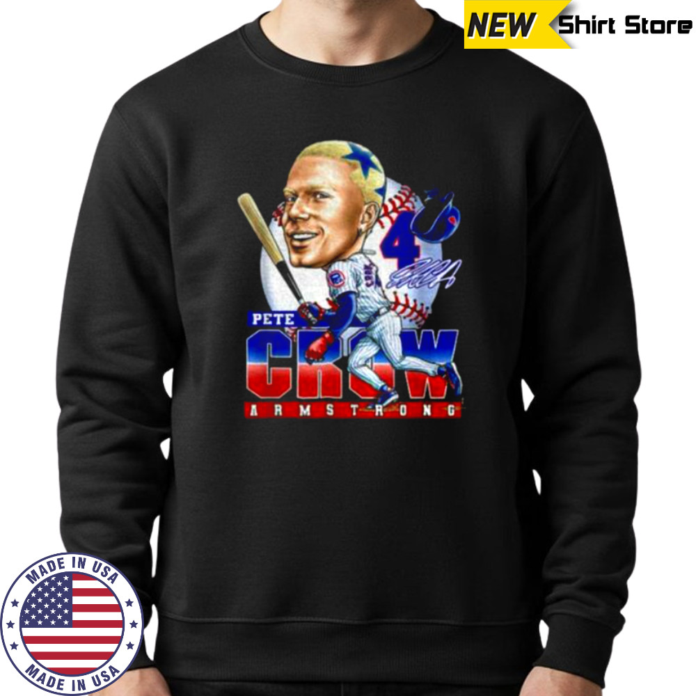 Pete Crow Armstrong Chicago Baseball cartoon big head MLB 2025 signature shirt Hoodie