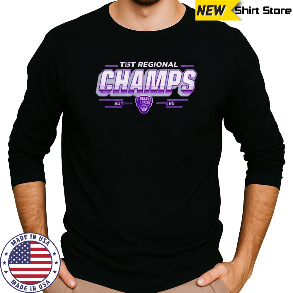 Portland first WNBA Always Top Sideline Cancer TIST Regional Champs 2025 T-Shirt Long Sleeved