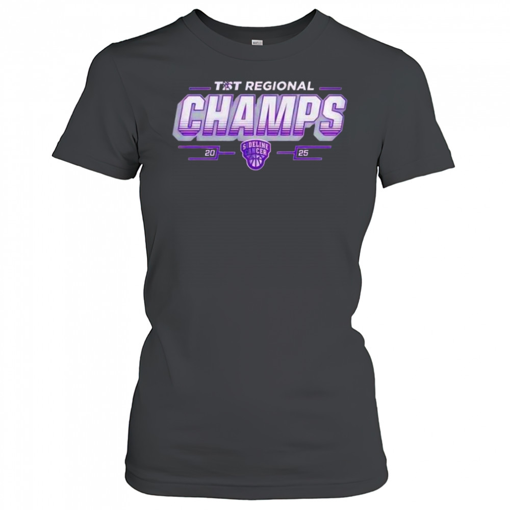 Portland first WNBA Always Top Sideline Cancer TIST Regional Champs 2025 T-Shirt Women's T-shirt