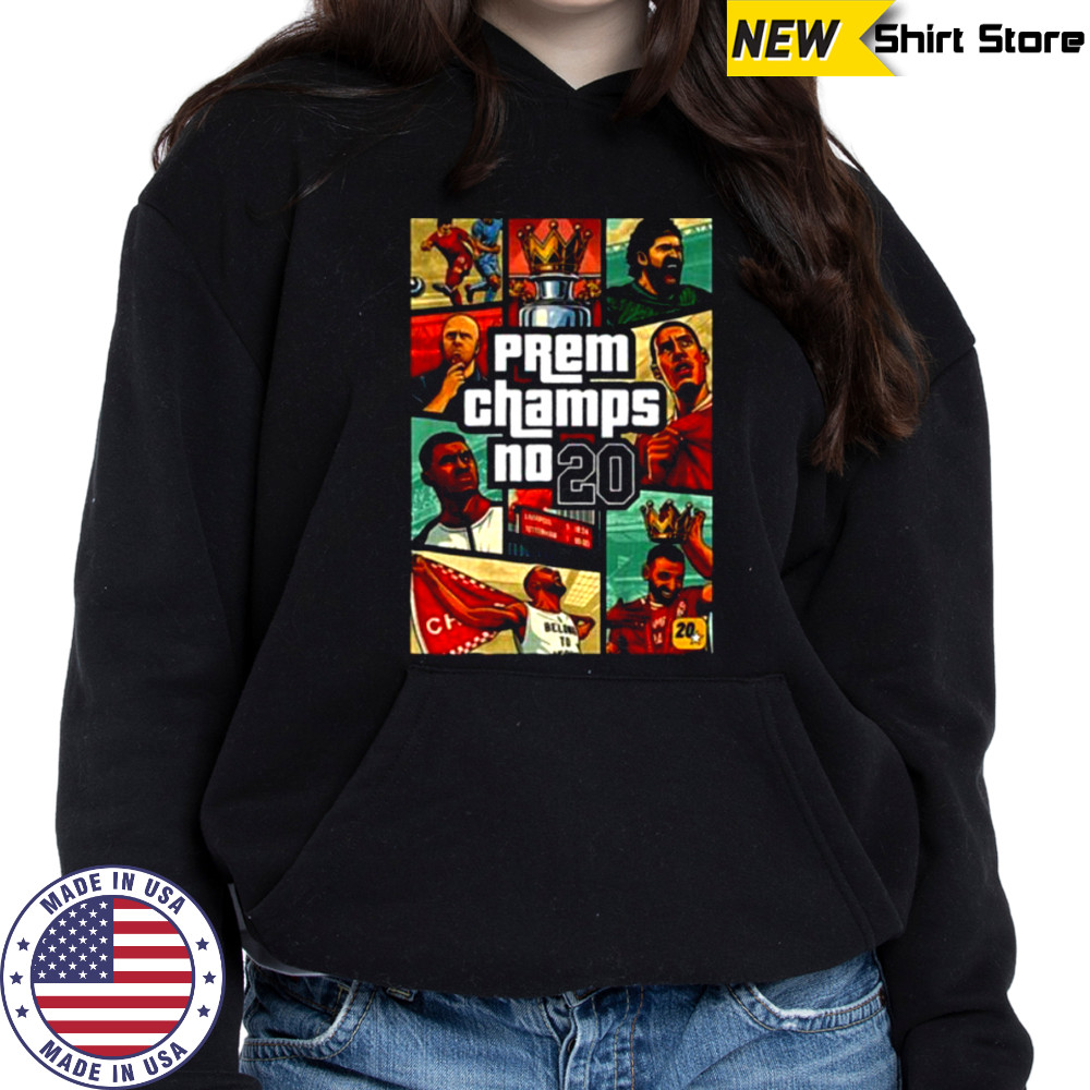 Prem Champs No 20 GTA style shirt Sweatshirt