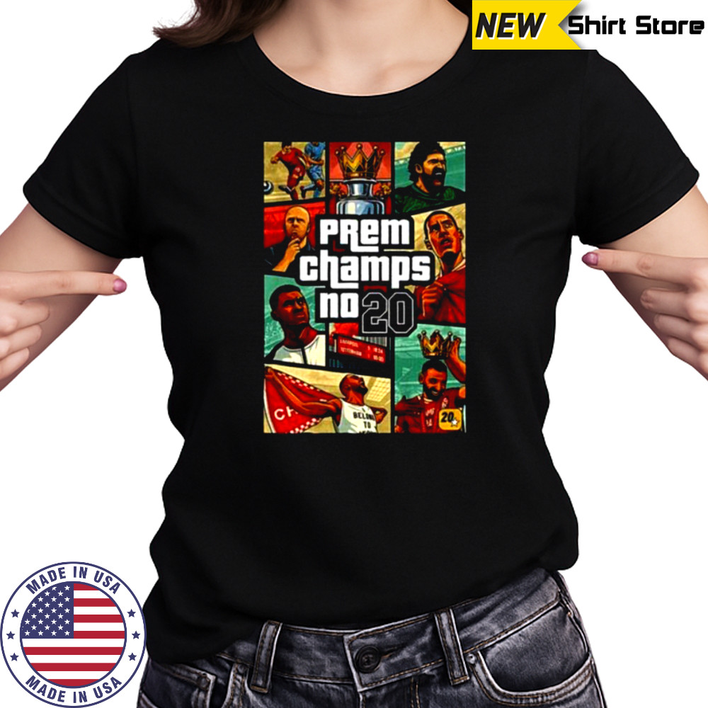 Prem Champs No 20 GTA style shirt Women's T-shirt