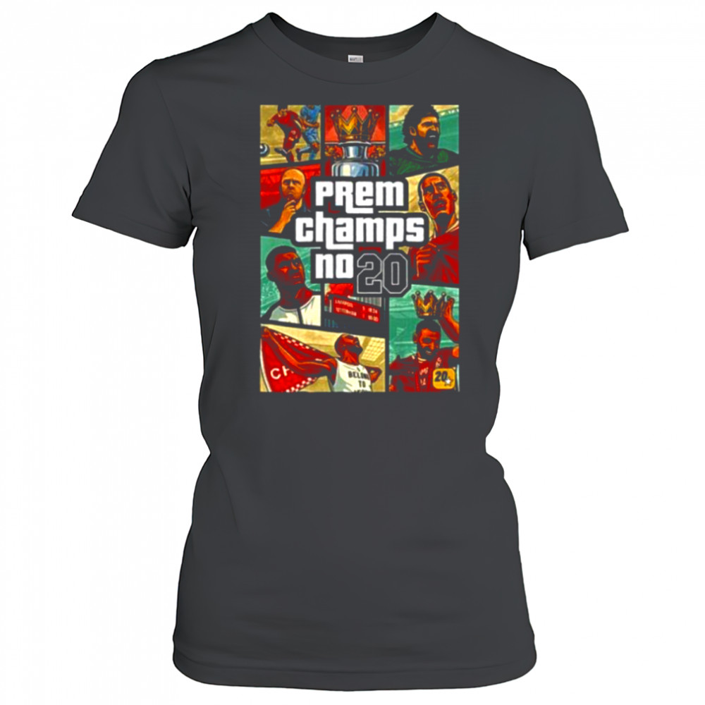 Prem Champs No 20 GTA style shirt Women's T-shirt