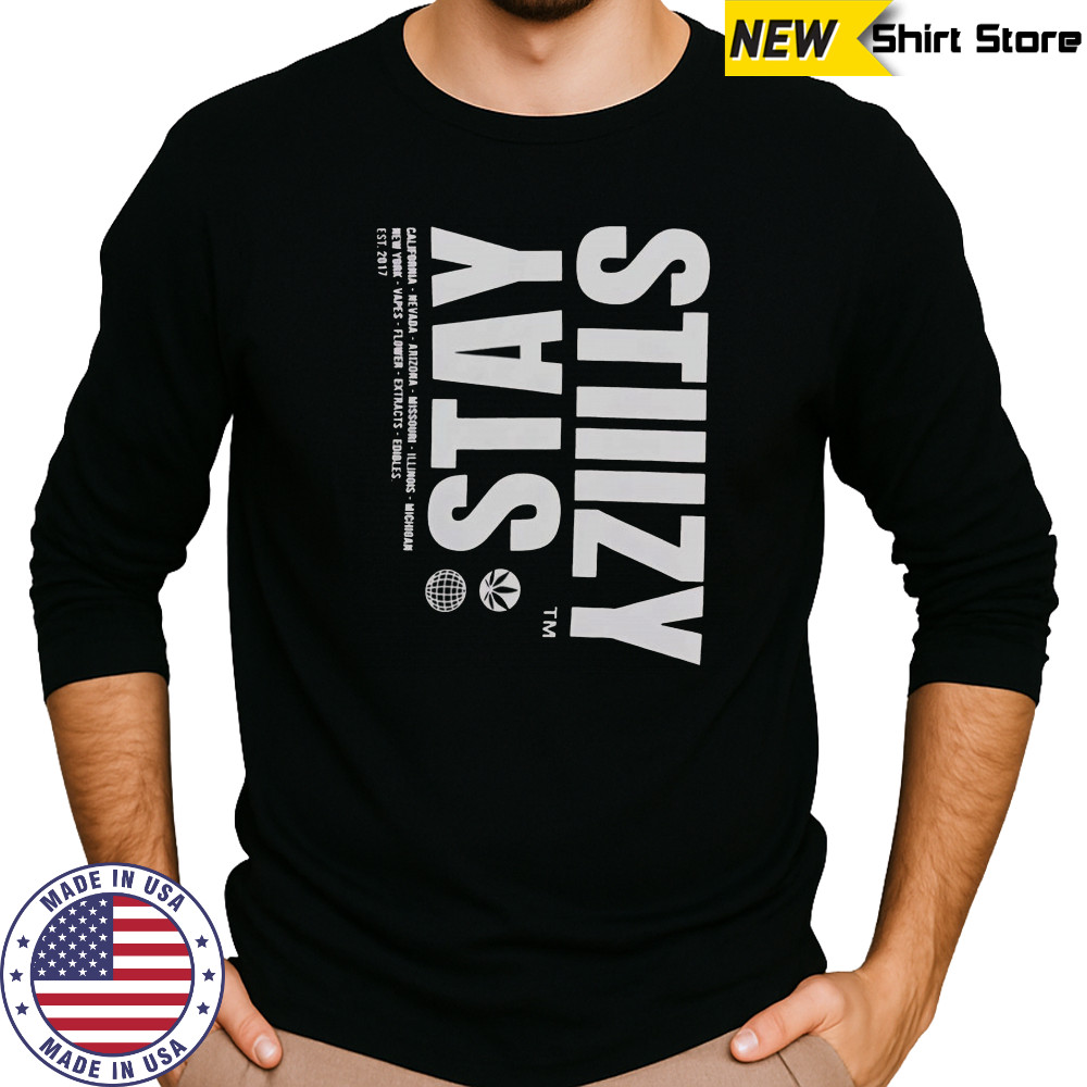 Stiiizy Pursuit Of Excellence T-Shirt Long Sleeved