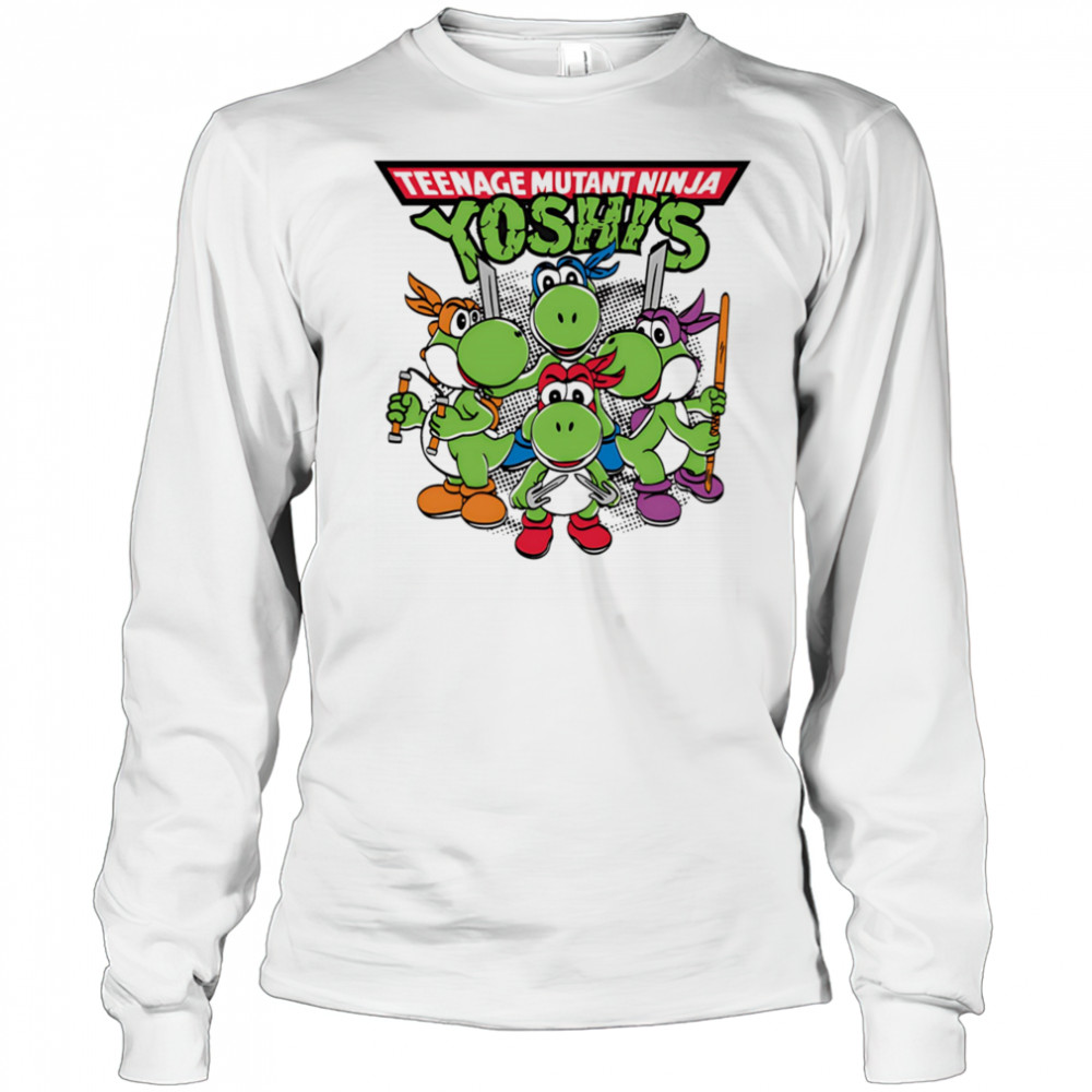 Teenage Mutant Ninja Yoshi’s shirt Long Sleeved