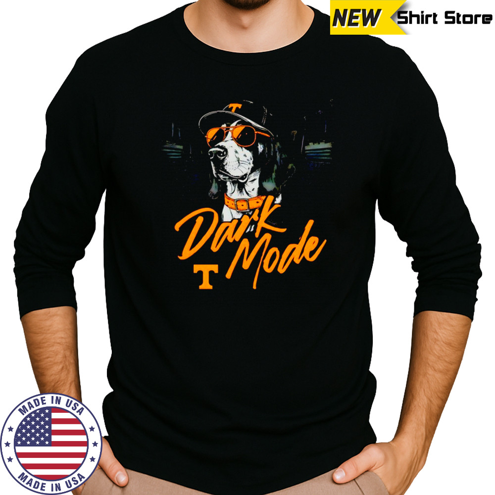 Tennessee Dark Mode Cool Smokey shirt Long Sleeved
