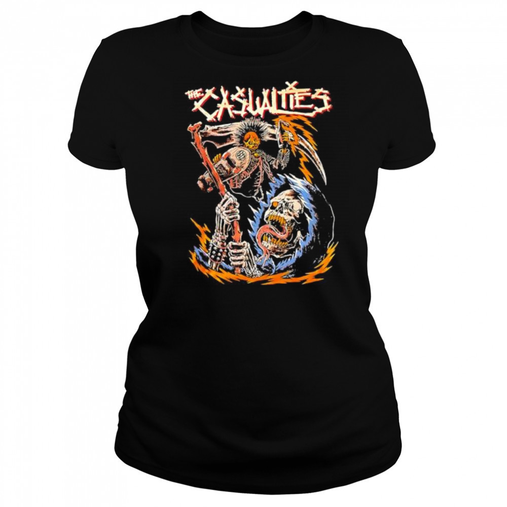 The Casualties death graphic shirt Women's T-shirt