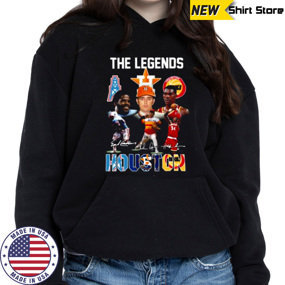The Legends Of Houston Logo Shirt Sweatshirt