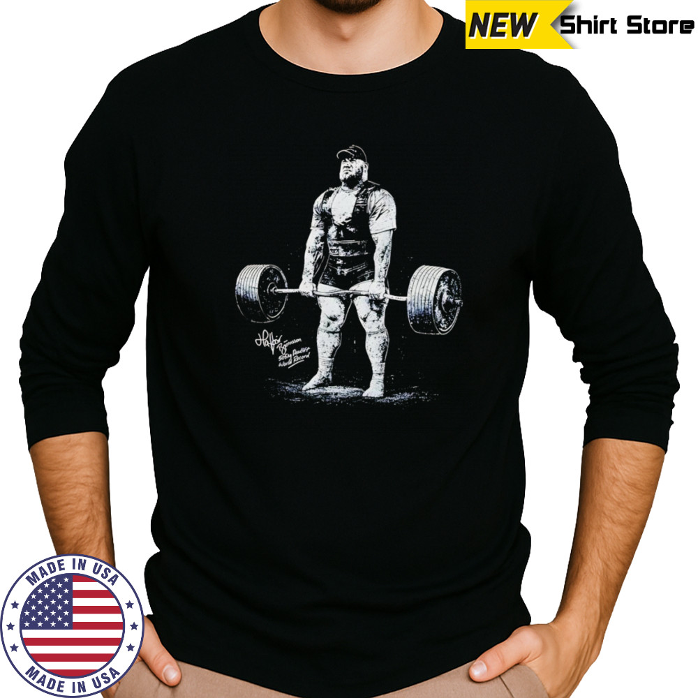 Thor’s World Record Lift 505 KG shirt Long Sleeved